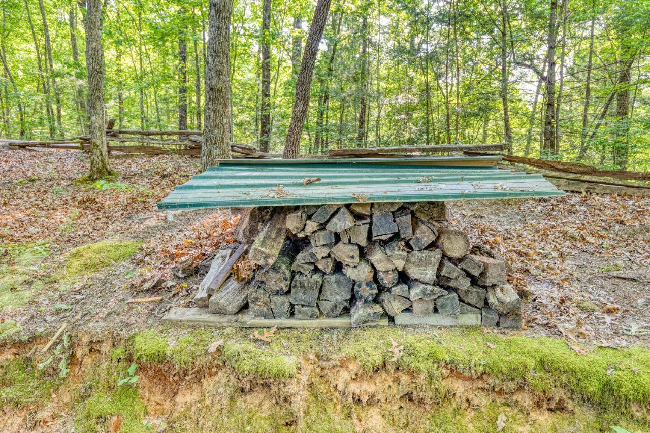 Secluded Sunrise Ridge-10 Min From Blue Ridge, King Beds, Hot Tub, 2 Porches, Fireplace Wood Burning, Mountain View, Cozy エクステリア 写真